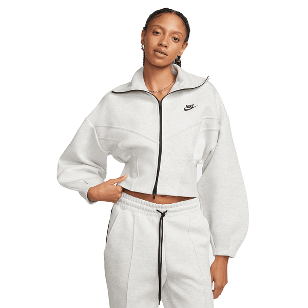 WMNS Nike Tech Fleece Jacket - 'Light Grey/Heather' – Kicks Lounge