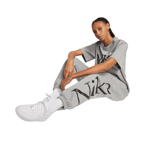 WMNS Nike Phoenix Fleece Jogger - 'Dark Grey Heather/Black