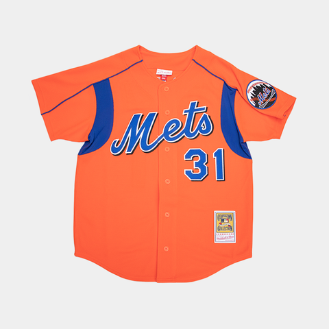 M&N New York Mets Jersey - 'Dark Orange